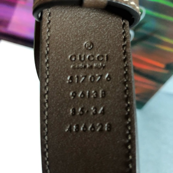 Gucci Ophidia Belt Bag GG Supreme Size 85 Belt - Picture 6 of 16